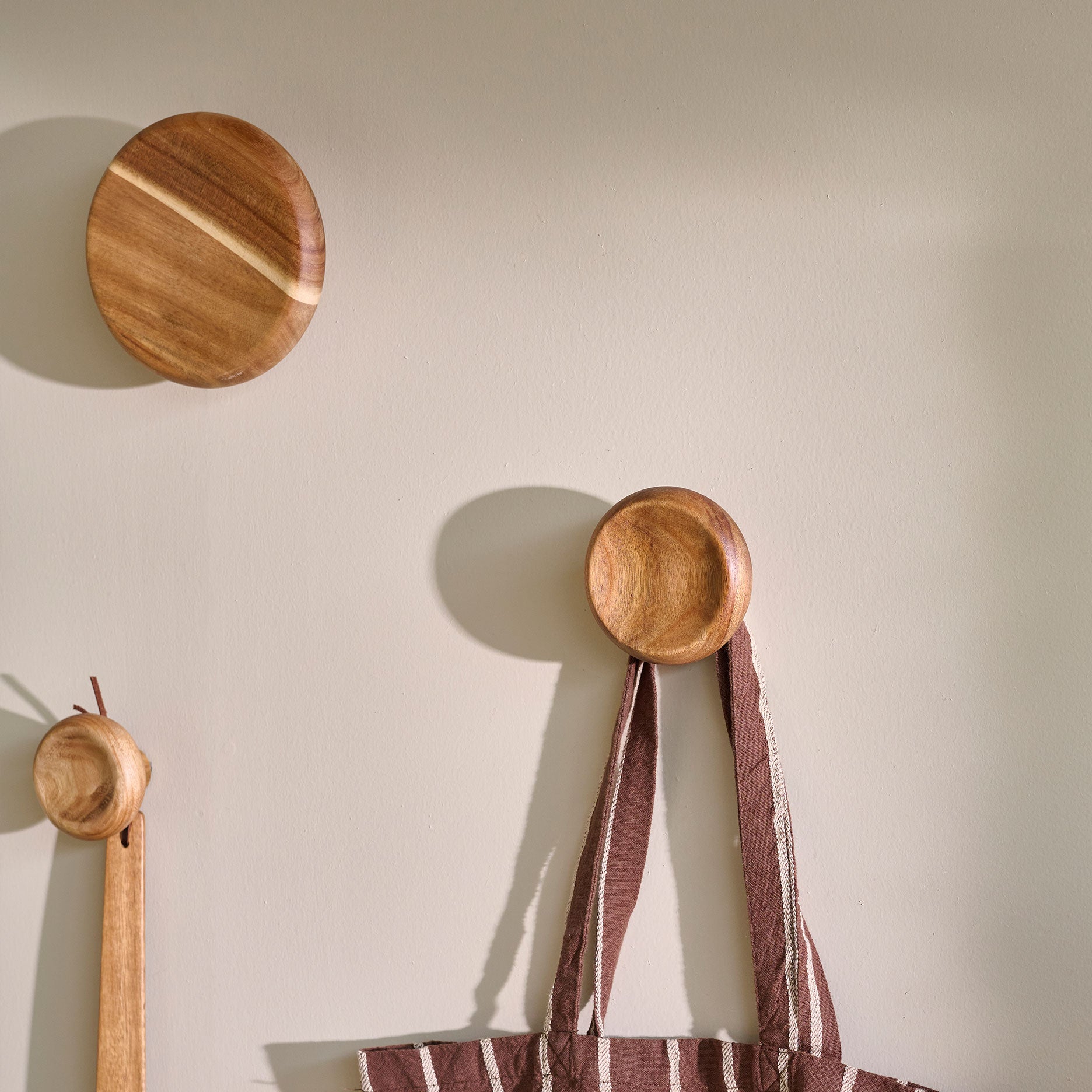 Auri Akacie Knage - sæt 3 stk